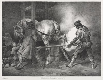 Den flamske smed af Theodore Gericault
