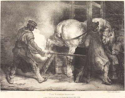 Den flamske beslagsmed af Theodore Gericault