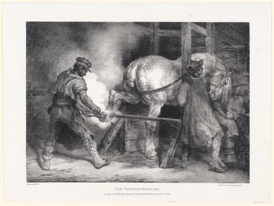 Den flamske hovslagersvend af Theodore Gericault