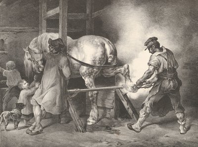 Den flamske beslagsmed, 1822. af Theodore Gericault