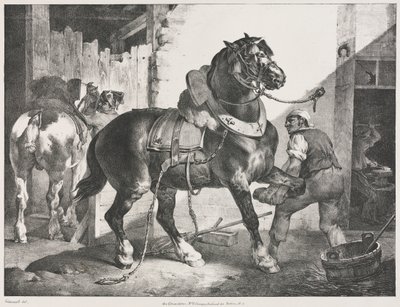 Den franske smed af Theodore Gericault