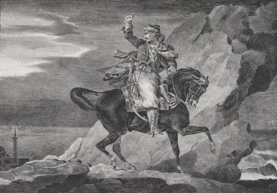 Giaour, 1820. af Theodore Gericault