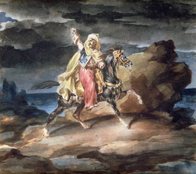 The Giaour, ca. 1822-23 af Theodore Gericault