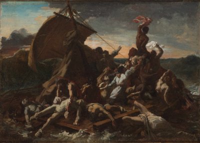 Medusas flåde Medusas flåde. Fjerde skitse. af Theodore Gericault