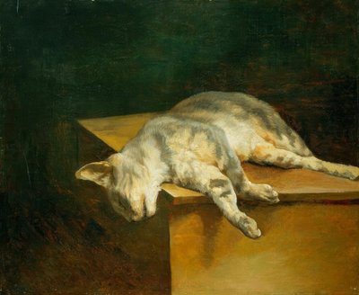 død kat af Theodore Gericault