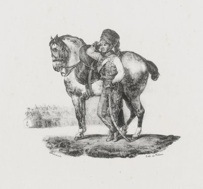 Husartrompetist (Hussar Trumpeter) af Theodore Gericault