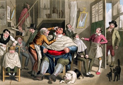 Sunday Morning graveret af George Hunt af Theodore Lane