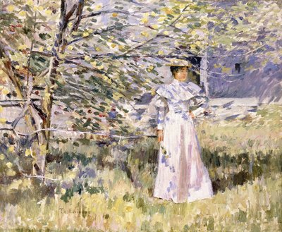 En Normandiets have, oktober, af Theodore Robinson