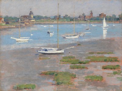 Lavvande, Riverside Yacht Club, 1894. af Theodore Robinson
