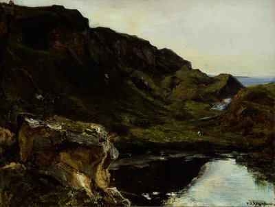 Landskab af Theodore Rousseau