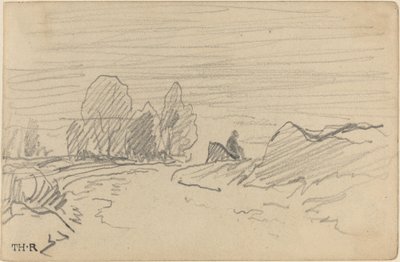 Landskab I af Theodore Rousseau