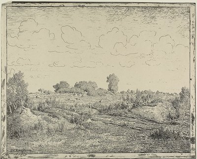 Slette ved Plante i Biau af Theodore Rousseau