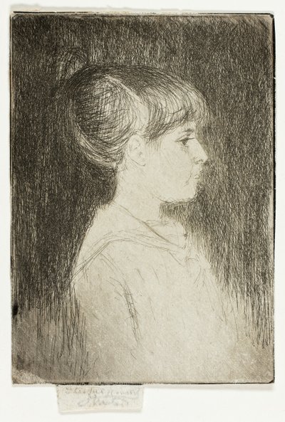 Jeanette, juni 1887 af Theodore Roussel