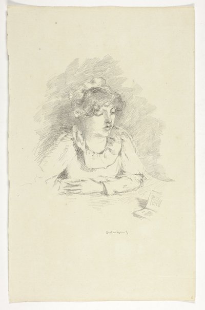 La Liseuse - Læseren, lampelys af Theodore Roussel
