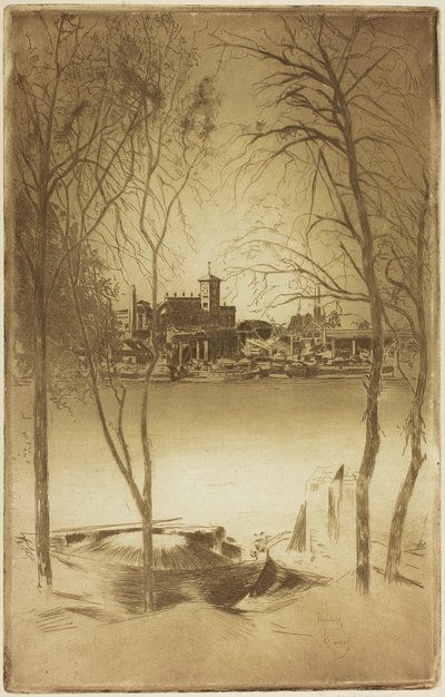 Laburnums og Battersea af Theodore Roussel