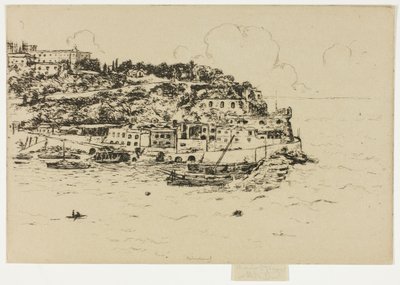 Monaco fra La Condamine, Monte Carlo af Theodore Roussel