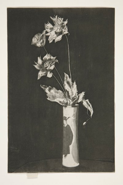 Proof for La Chine (sort-hvid version) af Theodore Roussel