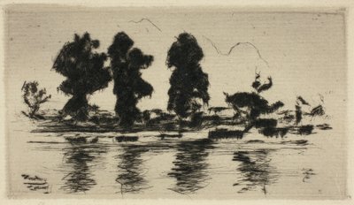 Themsen, aften af Theodore Roussel