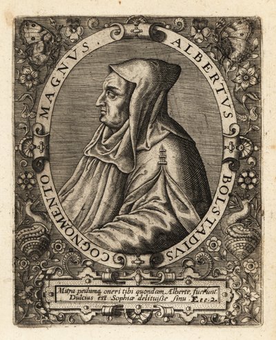 Albertus Magnus, tysk katolsk biskop. af Theodore de Bry