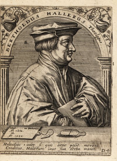 Berchtold Haller af Theodore de Bry