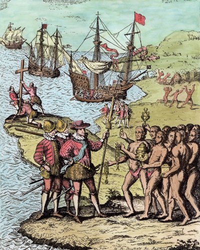 Columbus at Hispaniola, fra 