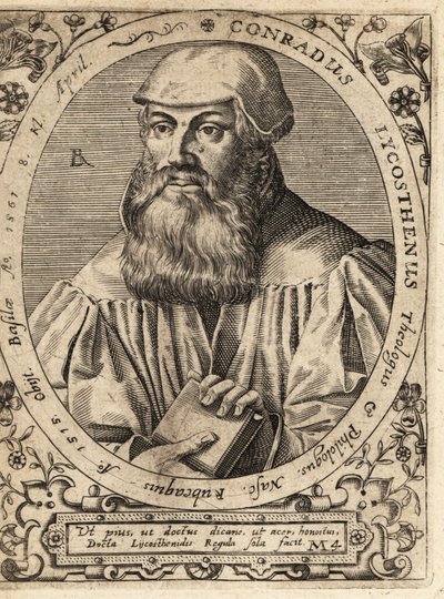 Conrad Lycosthenes af Theodore de Bry