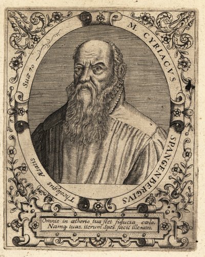 Cyriacus Spangenberg af Theodore de Bry