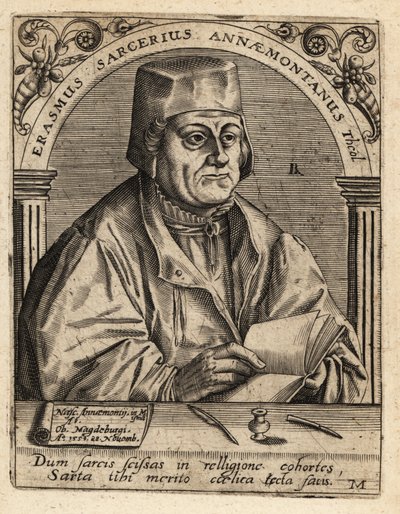 Erasmus Sarcerius af Theodore de Bry