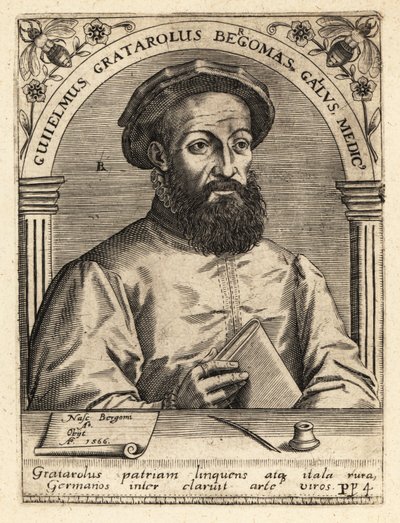 Guglielmo Gratarolo af Theodore de Bry