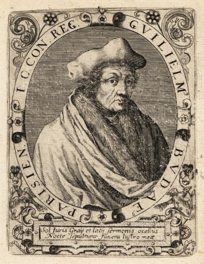 Guillaume Bude af Theodore de Bry