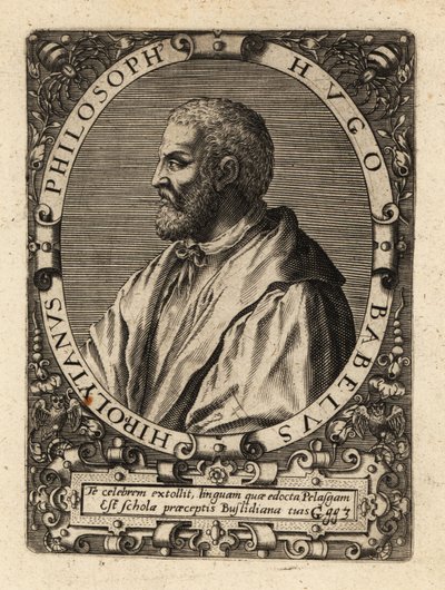 Hugues Babet, fransk filosof. af Theodore de Bry