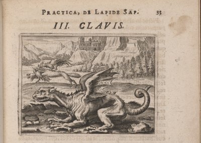 Illustration til Tripus Avrevs, det vil sige tre afhandlinger af udvalgte kemikere.., 1618 af Theodore de Bry