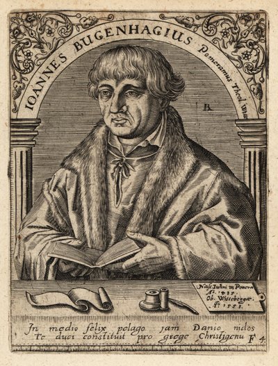 Johannes Bugenhagen af Theodore de Bry