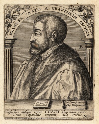 Johannes Crato fra Krafftheim af Theodore de Bry