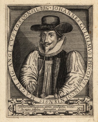 John Williams, ærkebiskop af York af Theodore de Bry