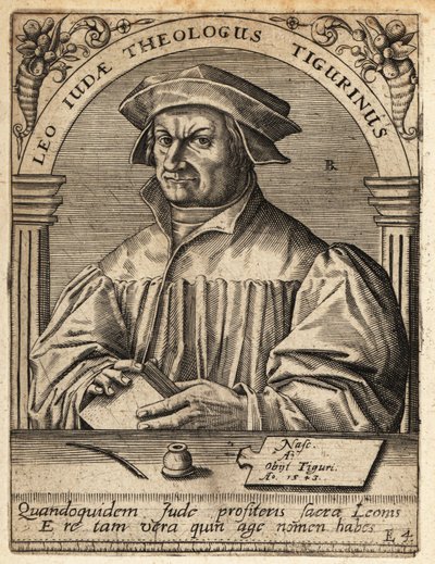Leo Jud af Theodore de Bry