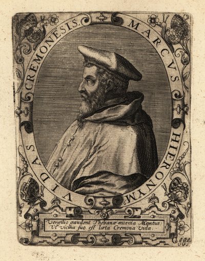 Marco Girolamo Vida, italiensk humanist. af Theodore de Bry