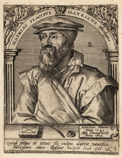 Matthias Flacius af Theodore de Bry