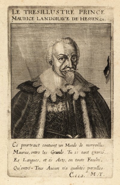 Maurice af Hessen-Kassel af Theodore de Bry