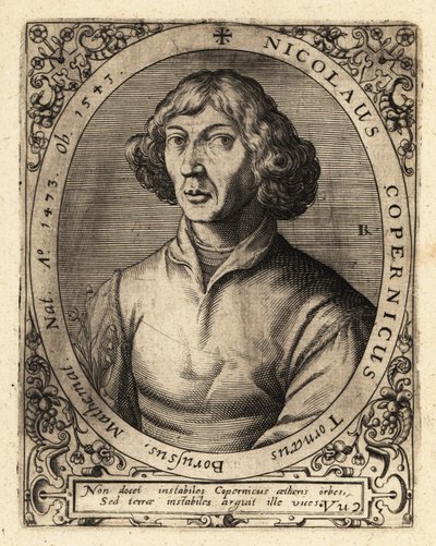 Nicolaus Copernicus, polymat fra renæssancetiden. af Theodore de Bry