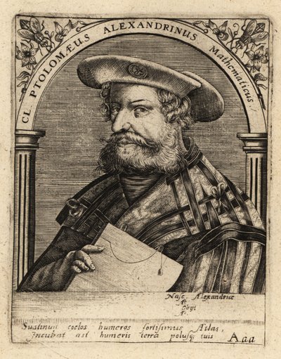 Nicolaus Germanus, tysk kartograf. af Theodore de Bry