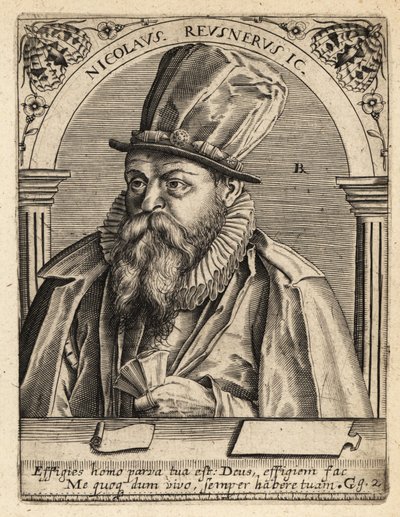 Nicolaus Reusner af Theodore de Bry