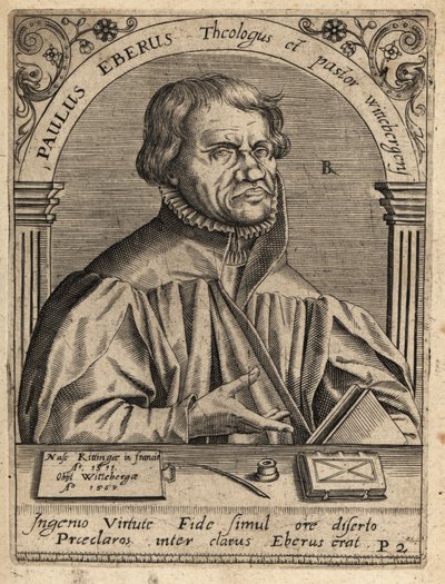 Paul Eber af Theodore de Bry