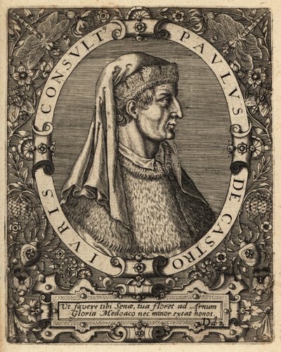 Paul af Castrensis af Theodore de Bry
