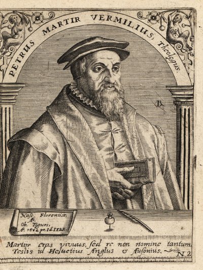 Peter Martyr Vermigli af Theodore de Bry