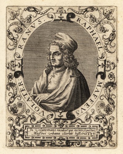Raffaello Maffei, italiensk historiker af Theodore de Bry