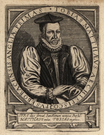 Tobias Matthew af Theodore de Bry