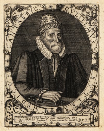 William Butler, engelsk akademiker af Theodore de Bry