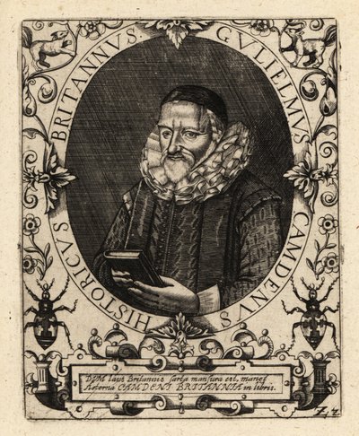 William Camden, engelsk antikvar. af Theodore de Bry