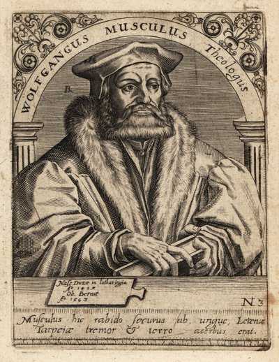 Wolfgang Musculus af Theodore de Bry